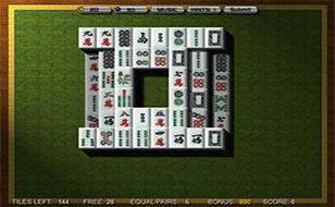 Jeu Mahjong 3D - Trou noir