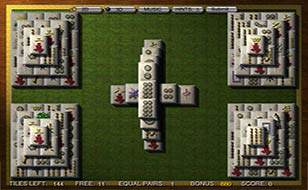 Jeu Mahjong 3D - 5 Pyramides