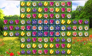 Jeu Casse-tête de fleurs