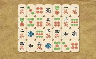 Jeu Papier Mahjong