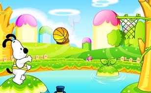 Jeu Snoopy Basketball