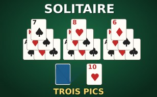 Jeu Solitaire Trois Pics