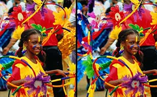 Jeu Trouve les 5 - Carnaval